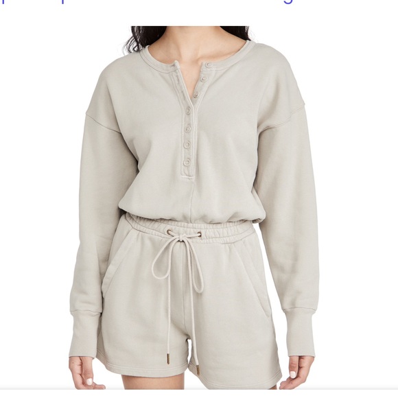 Citizens of Humanity LouLou Romper in Feather - Picture 1 of 9
